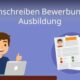 Bewerbung zur Ausbildung