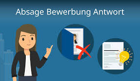 Absage für Bewerbung